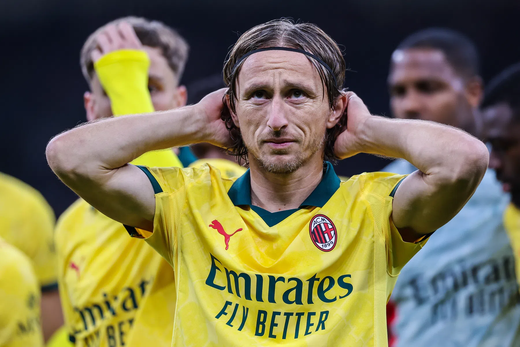 Modric begaat na 540 minuten pas eerste overtreding bij AC Milan