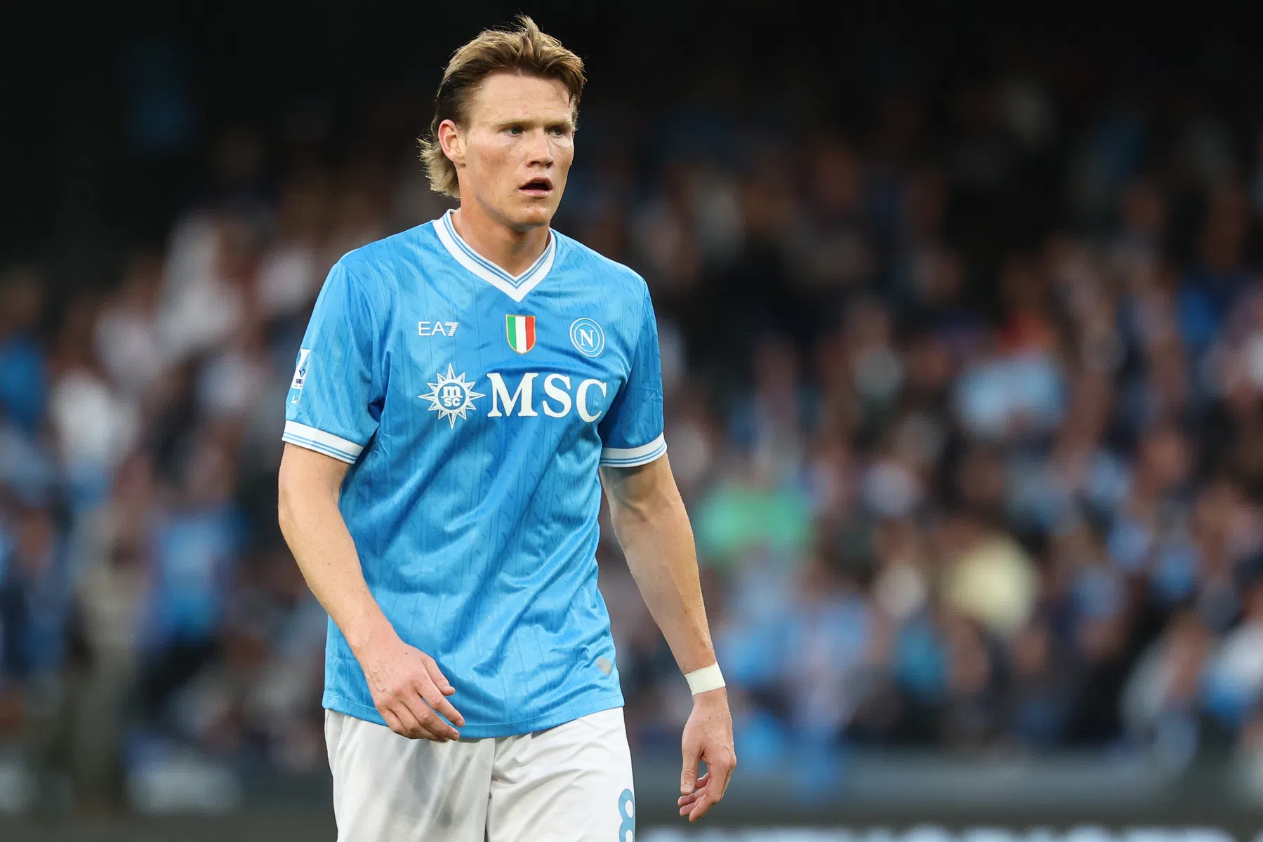 Vermoedelijke opstelling Napoli tegen PSV: McTominay fit genoeg en twijfels