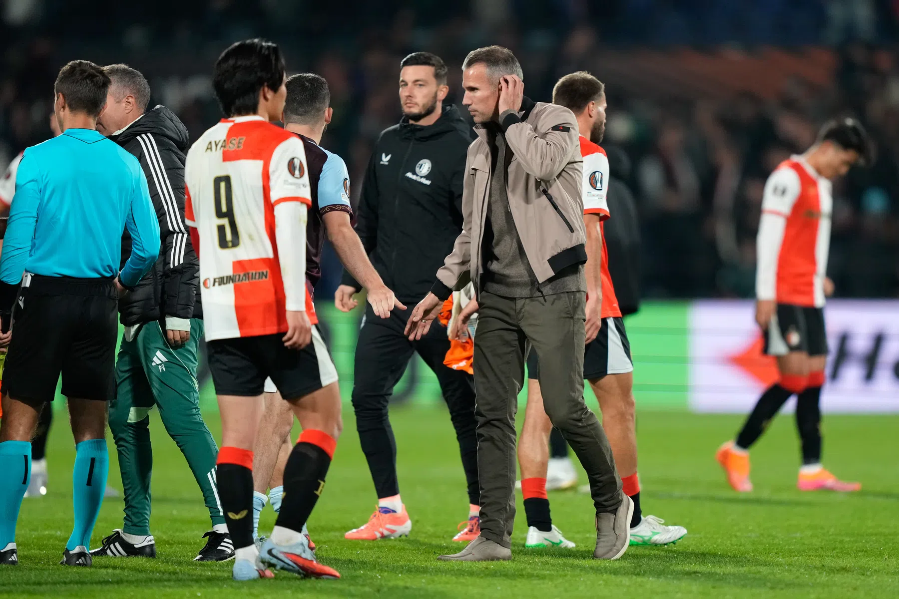 Storm Benjamin gooit schema weer om: Feyenoord laat tegen Panathinaikos