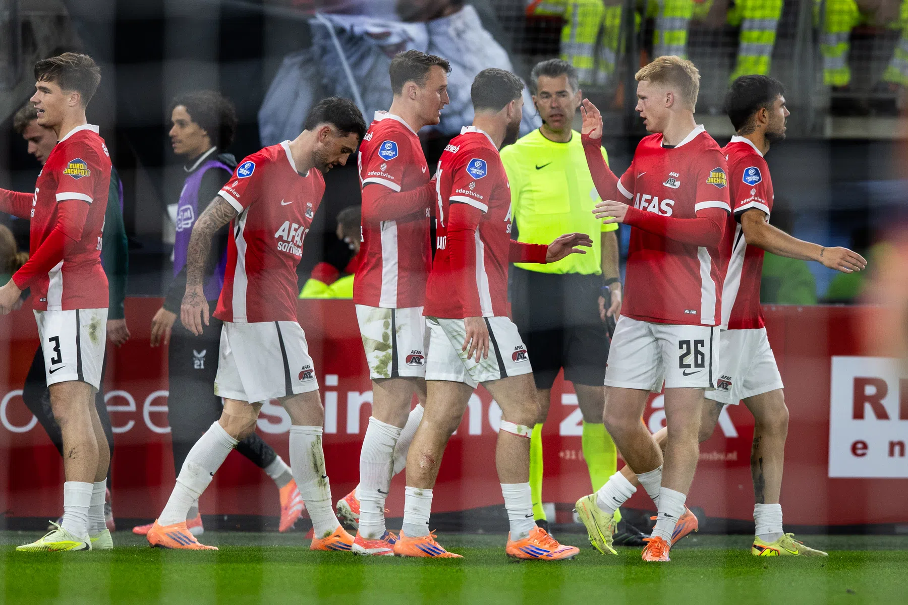 AZ heeft thuis overtuigend gewonnen van FC Utrecht