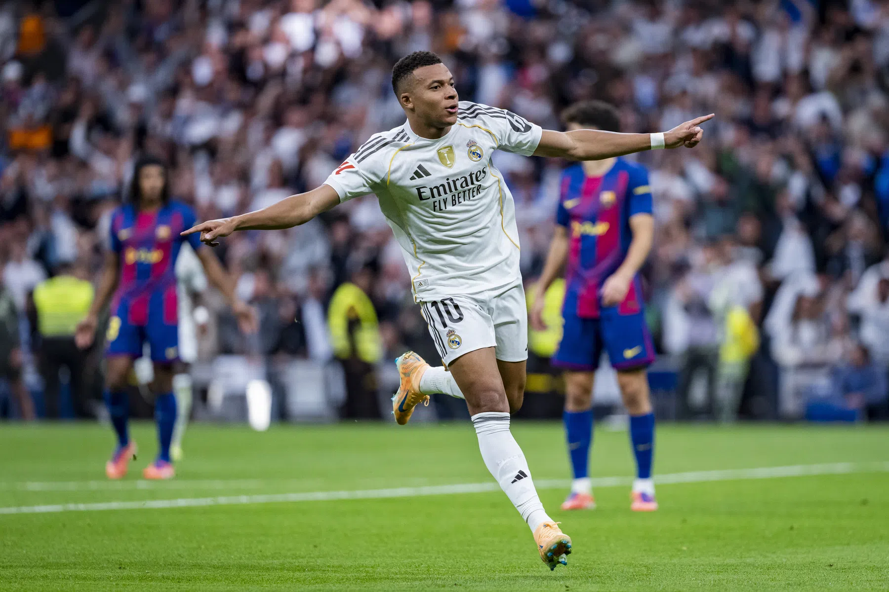 Mbappé loodst Real met indrukwekkende statistiek naar zege in El Clásico
