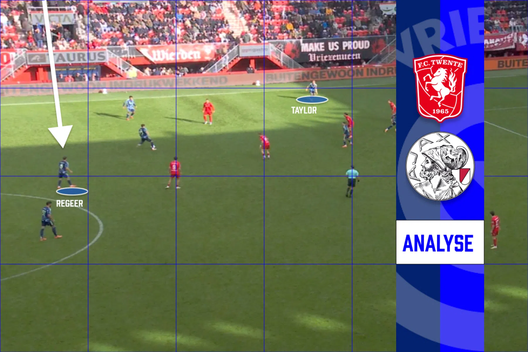 Tactische analyse FC Twente - Ajax: omzettingen John Heitinga
