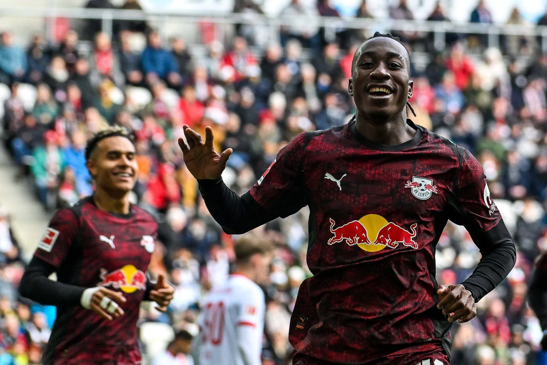 Yan Diomande is de sensatie van RB Leipzig