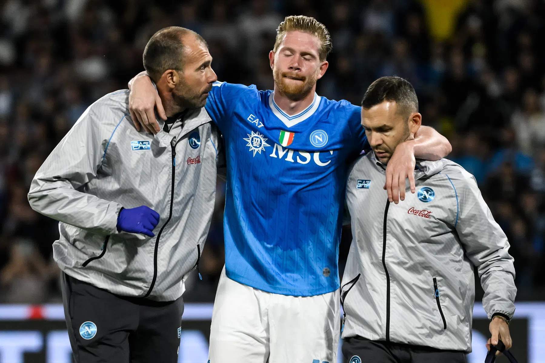 Belgische media: De Bruyne maanden uit de roulatie