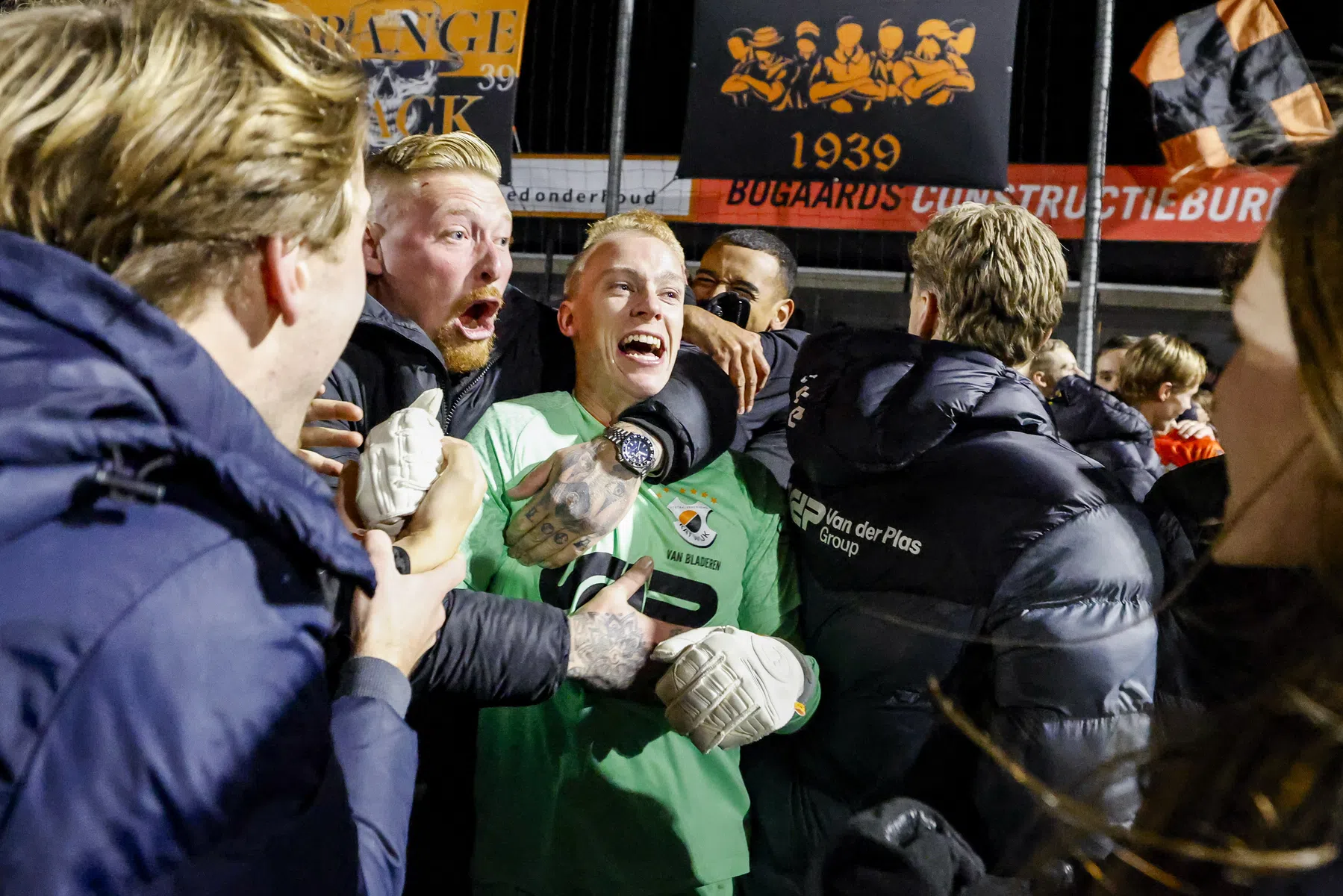 Katwijk-held over sprong in het publiek: 'Ben misschien een beetje gek'