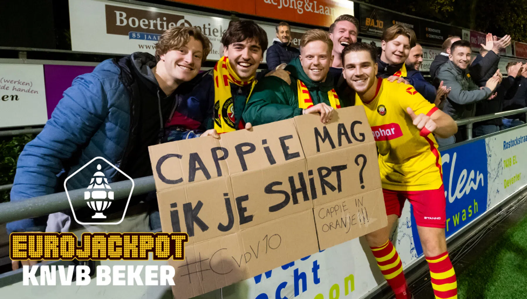 Fanatieke Twente-supporter juicht tégen Twente: 'Once in a lifetime'