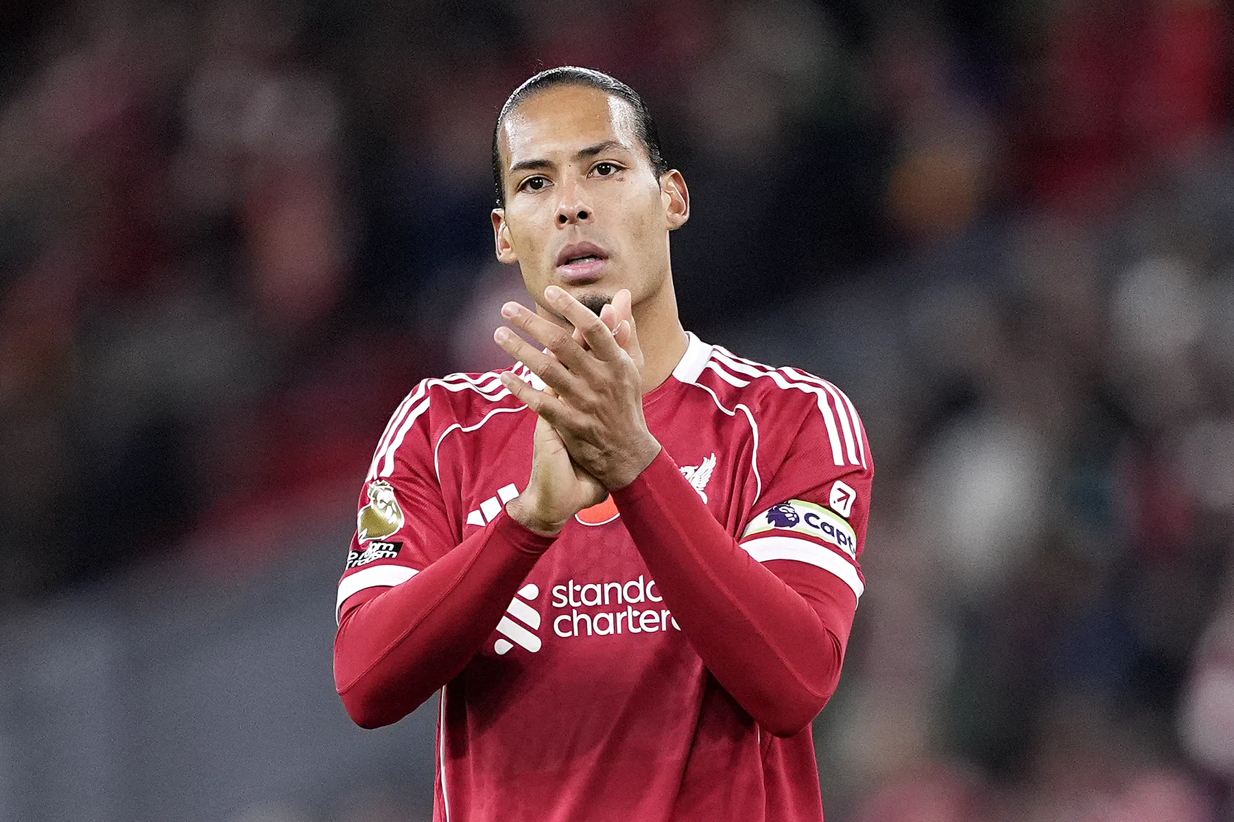 Virgil van Dijk is opgelucht na de overwinning van Liverpool op Aston Villa