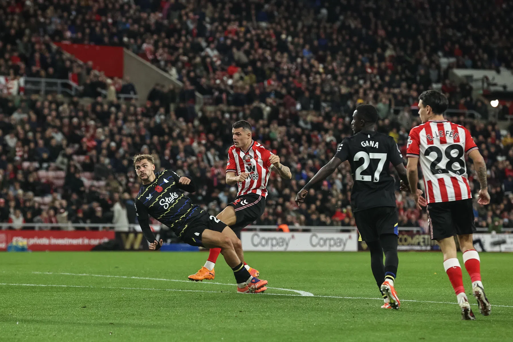 Sunderland komt niet langs Everton en is tweede plaats kwijt