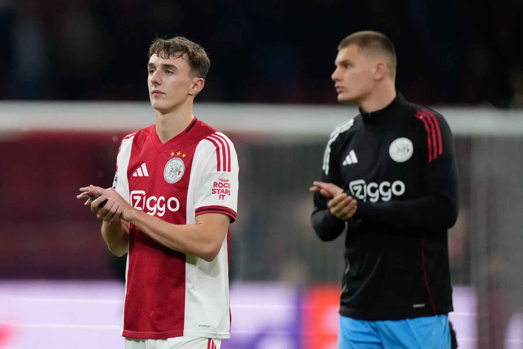 Youri Baas vond de gegeven strafschop onterecht