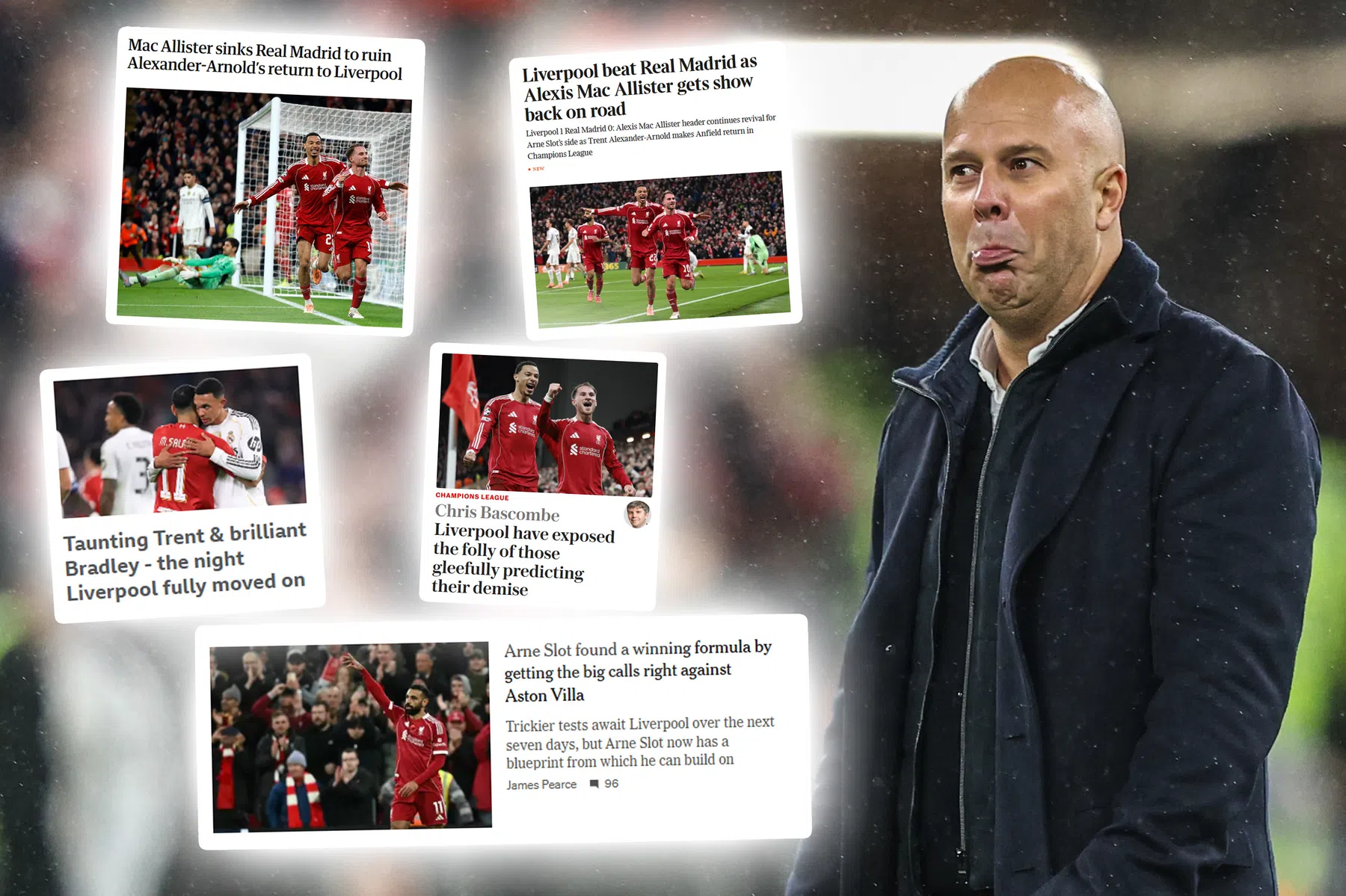 Engelse media zien ommekeer bij Liverpool: 'Real was raketbrandstof voor Slot'