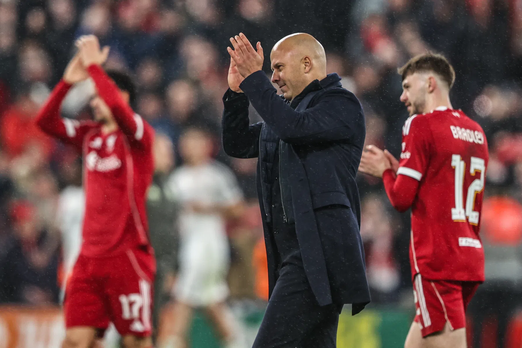 Arne Slot opgelucht na de 1-0 zege op Real Madrid