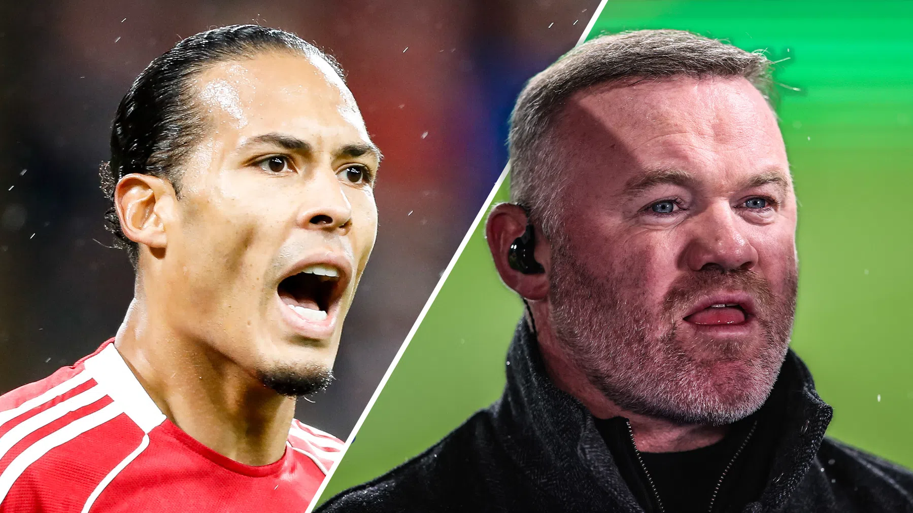 Van Dijk rekent live op tv af met kritiek Rooney na zege op Real Madrid