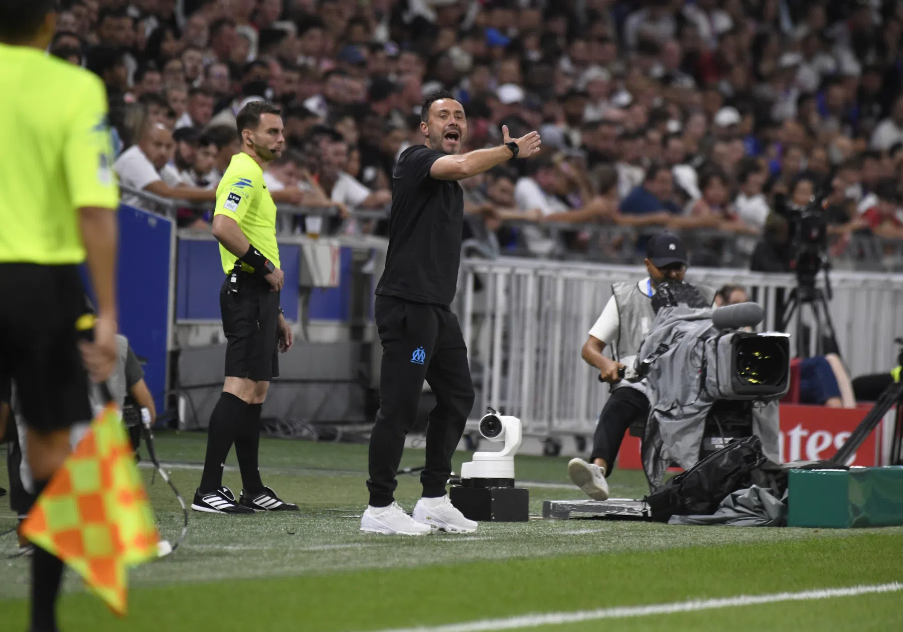 De Zerbi woest: 'De regels in Madrid zijn anders dan in Marseille'