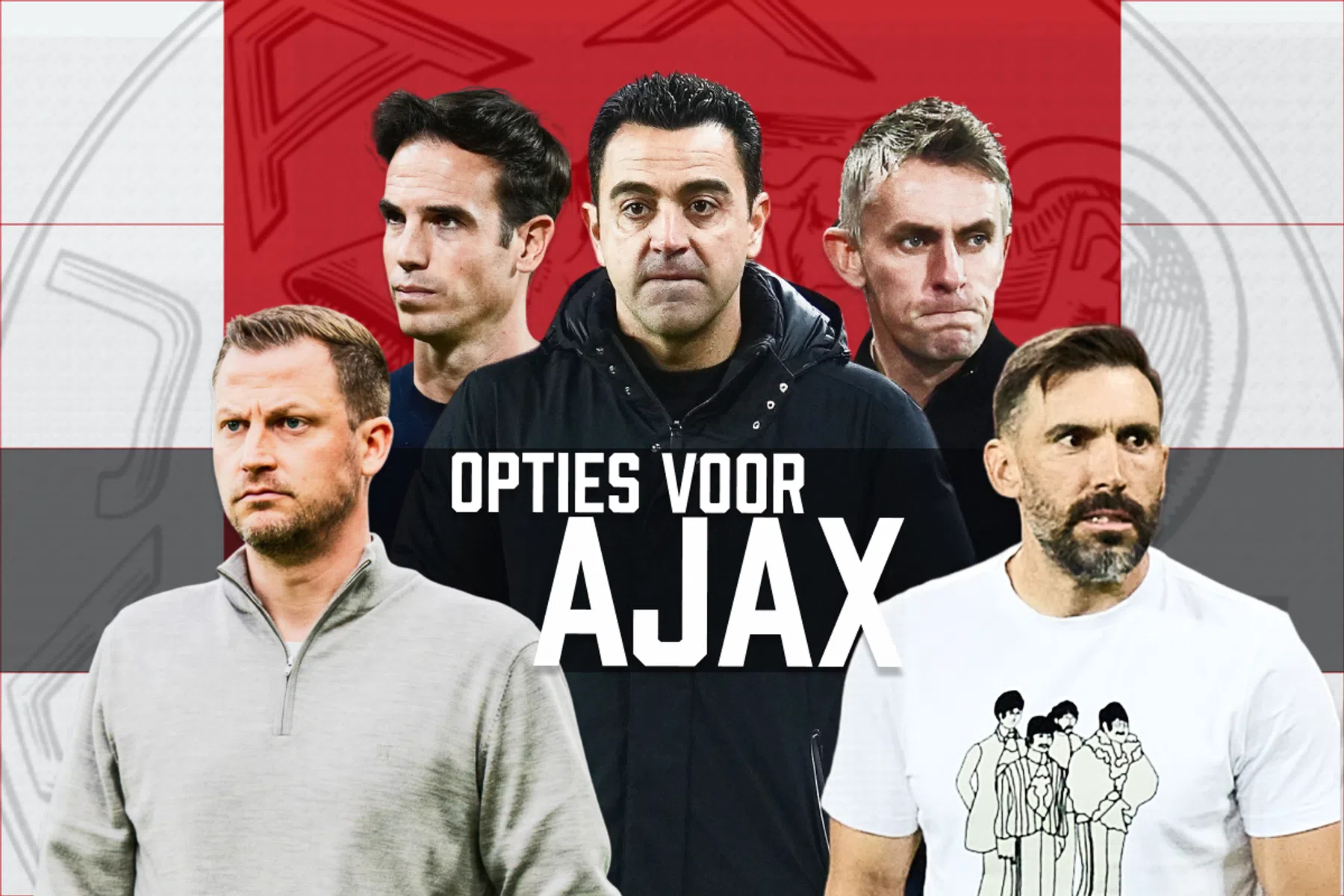 Nieuwe trainer Ajax: vijf buitenlandse kandidaten
