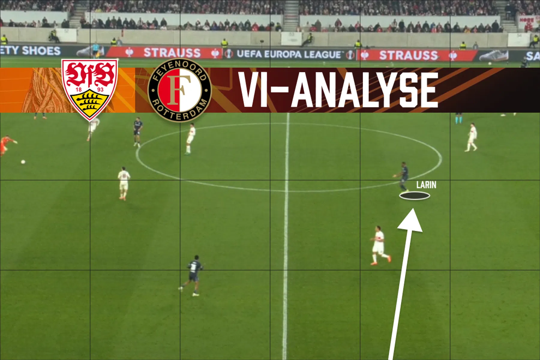 Tactische analyse VfB Stuttgart - Feyenoord: verschil eerste en tweede helft