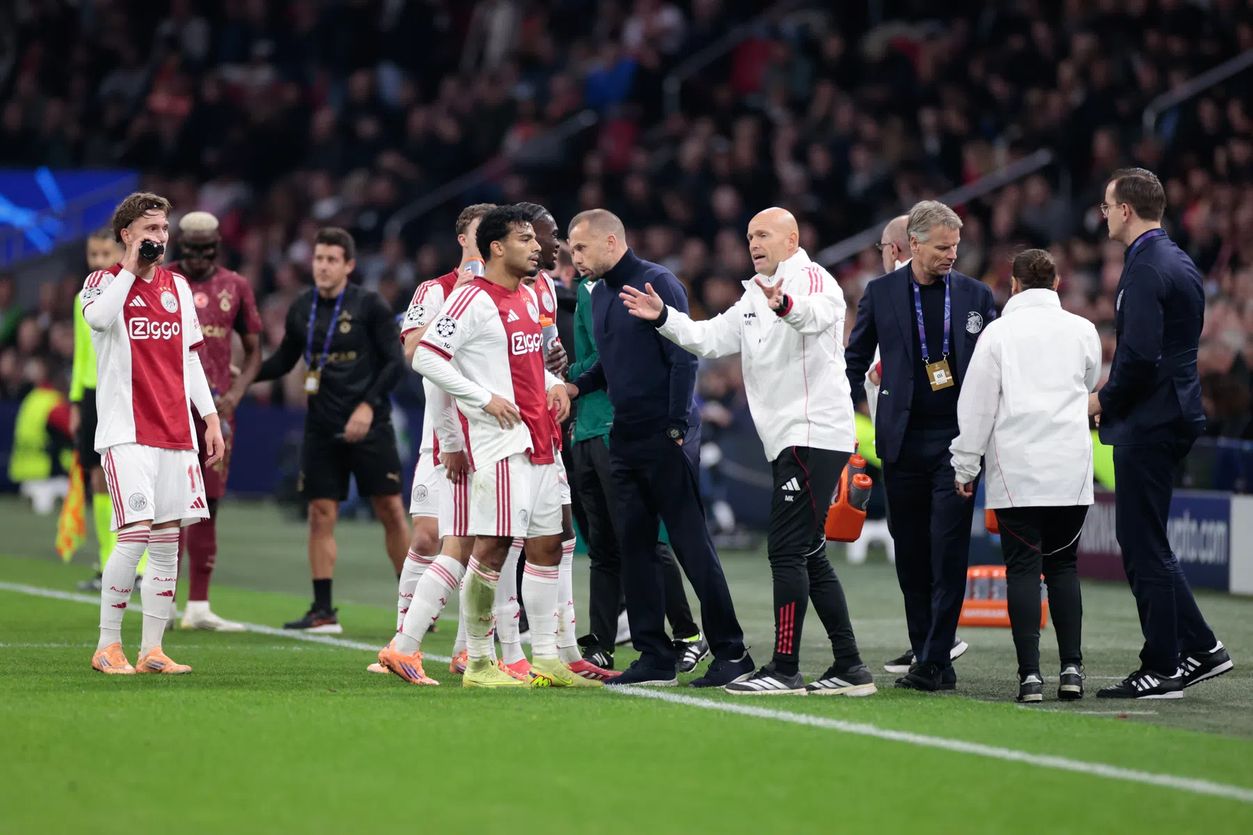 Alarmfase 1 bij Ajax