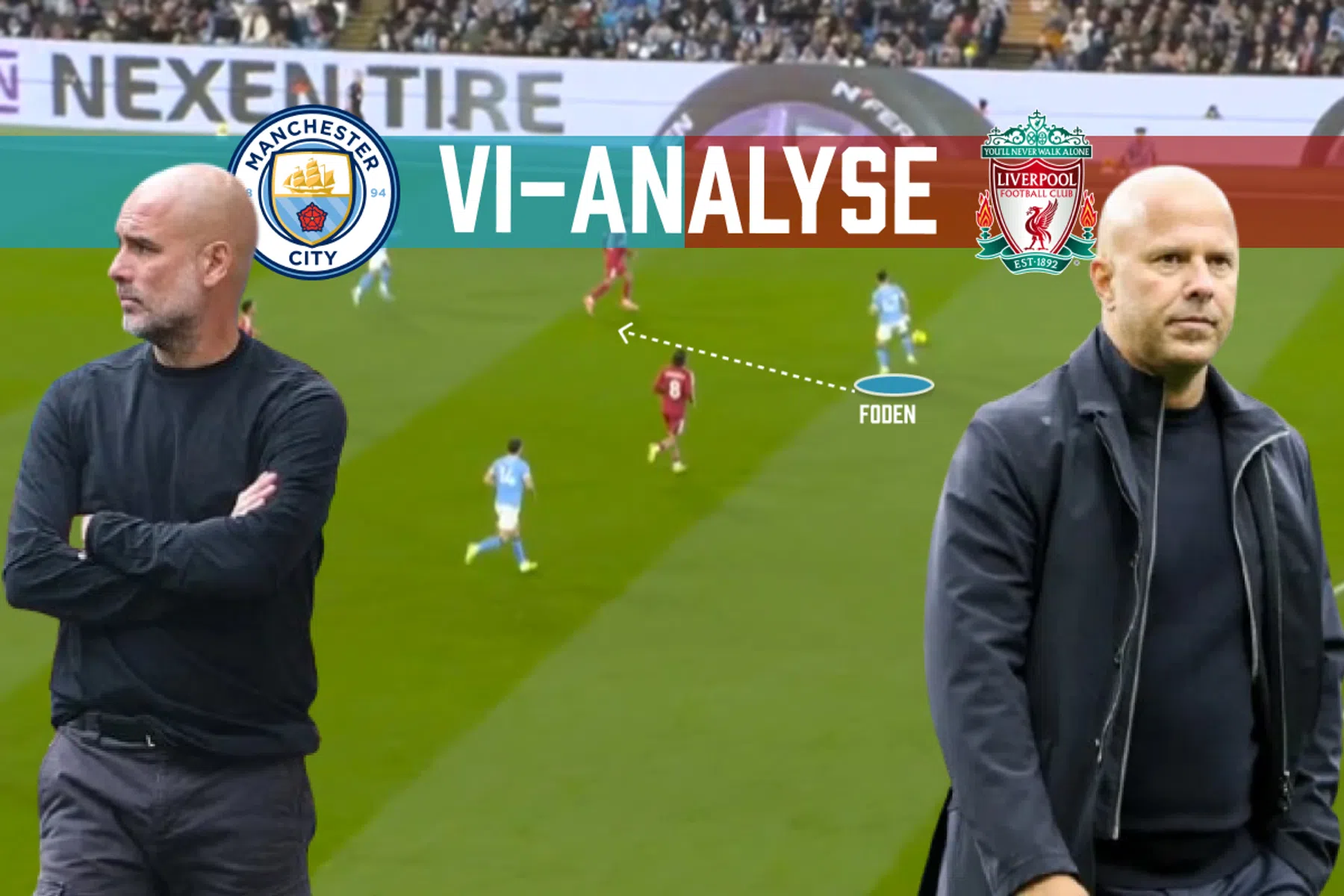 Guardiola verslaat Slot met vrijheidstactiek