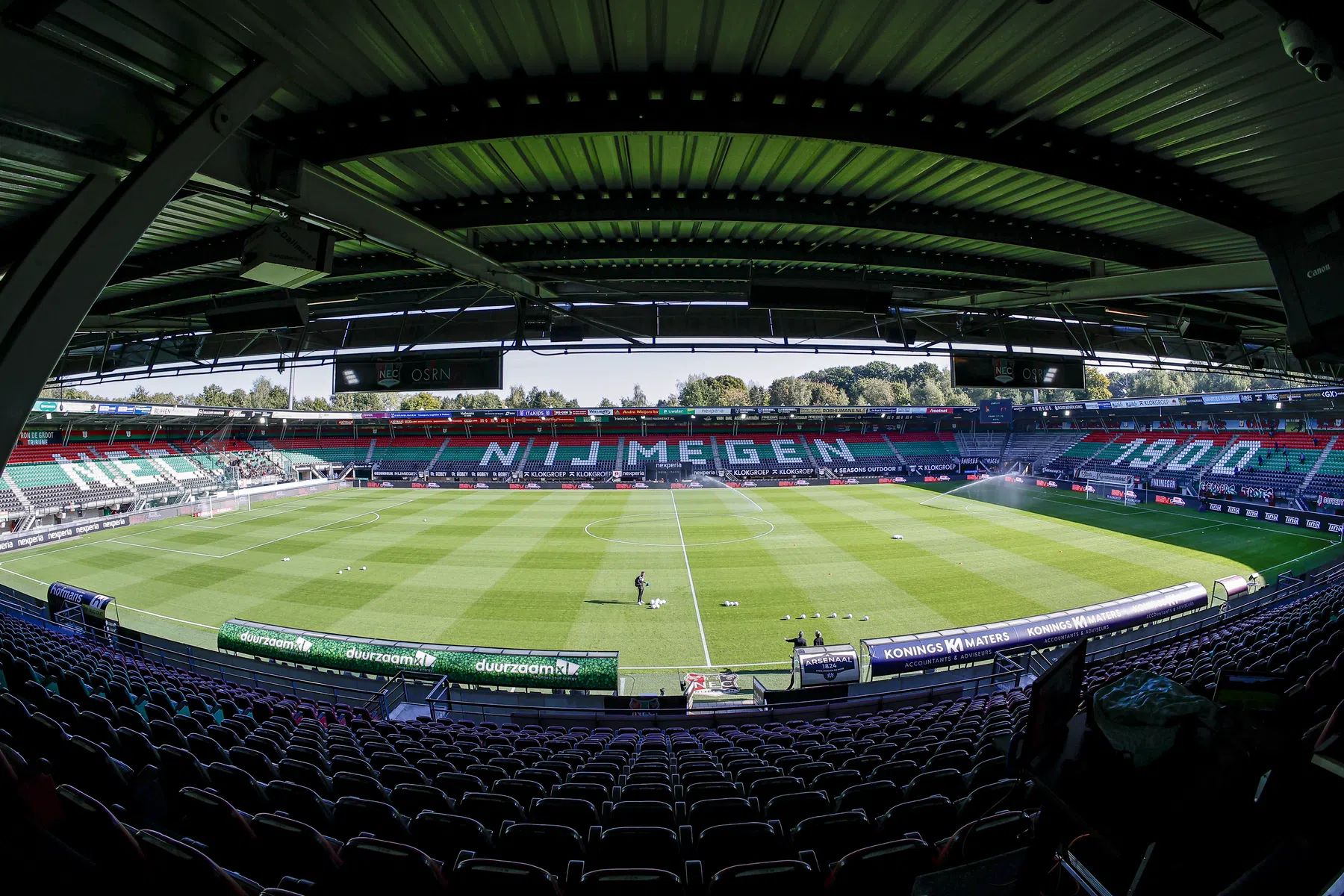 NEC wil voorbeeld NAC volgen met snelle stadionuitbreiding