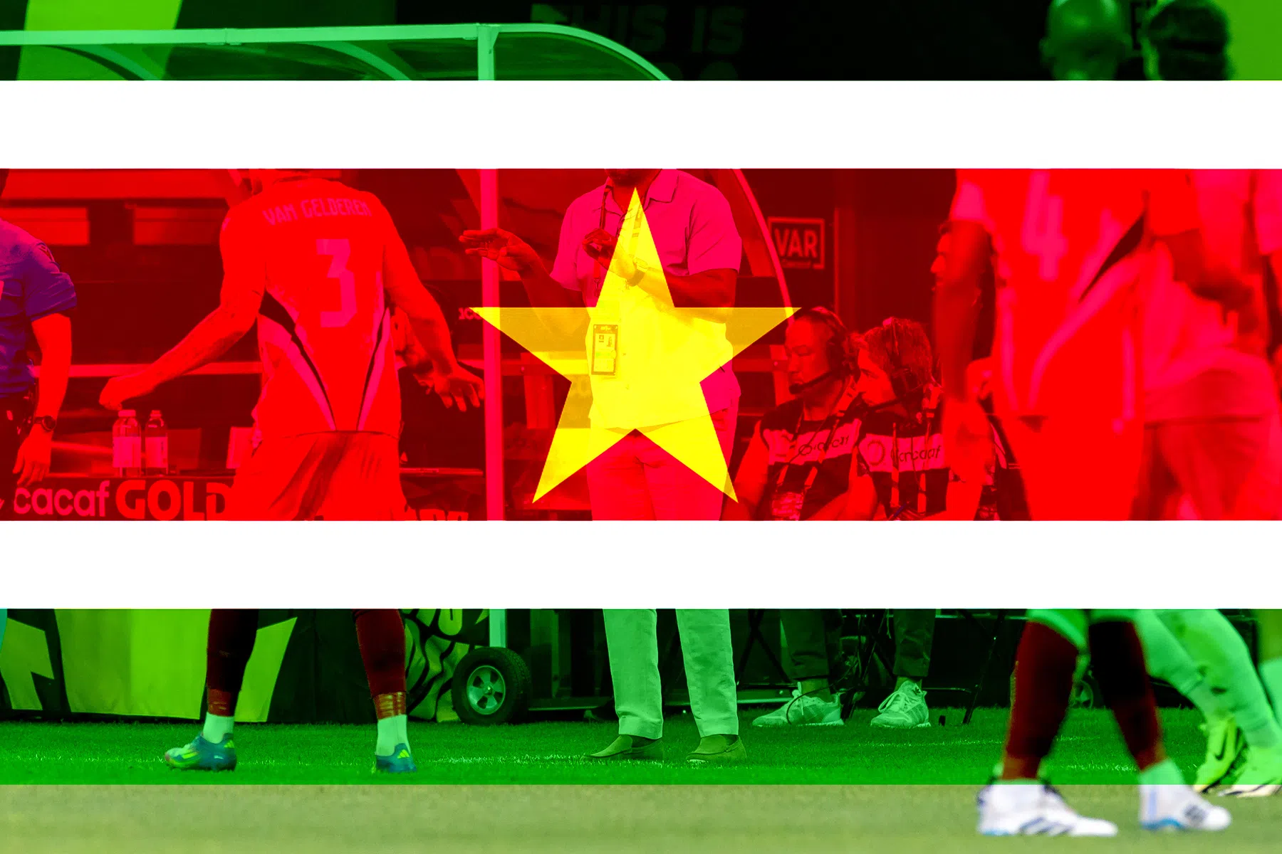 Zo plaatst Suriname zich deze interlandperiode voor het WK