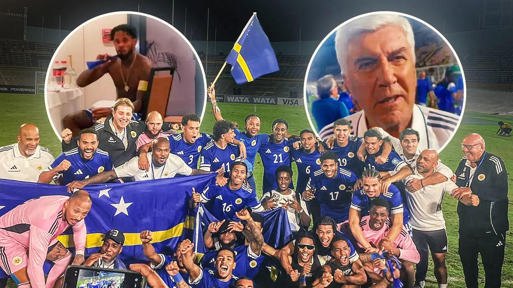 Rondje Curacao van het veld tot spelershotel: krankzinnig, heroisch en historisch