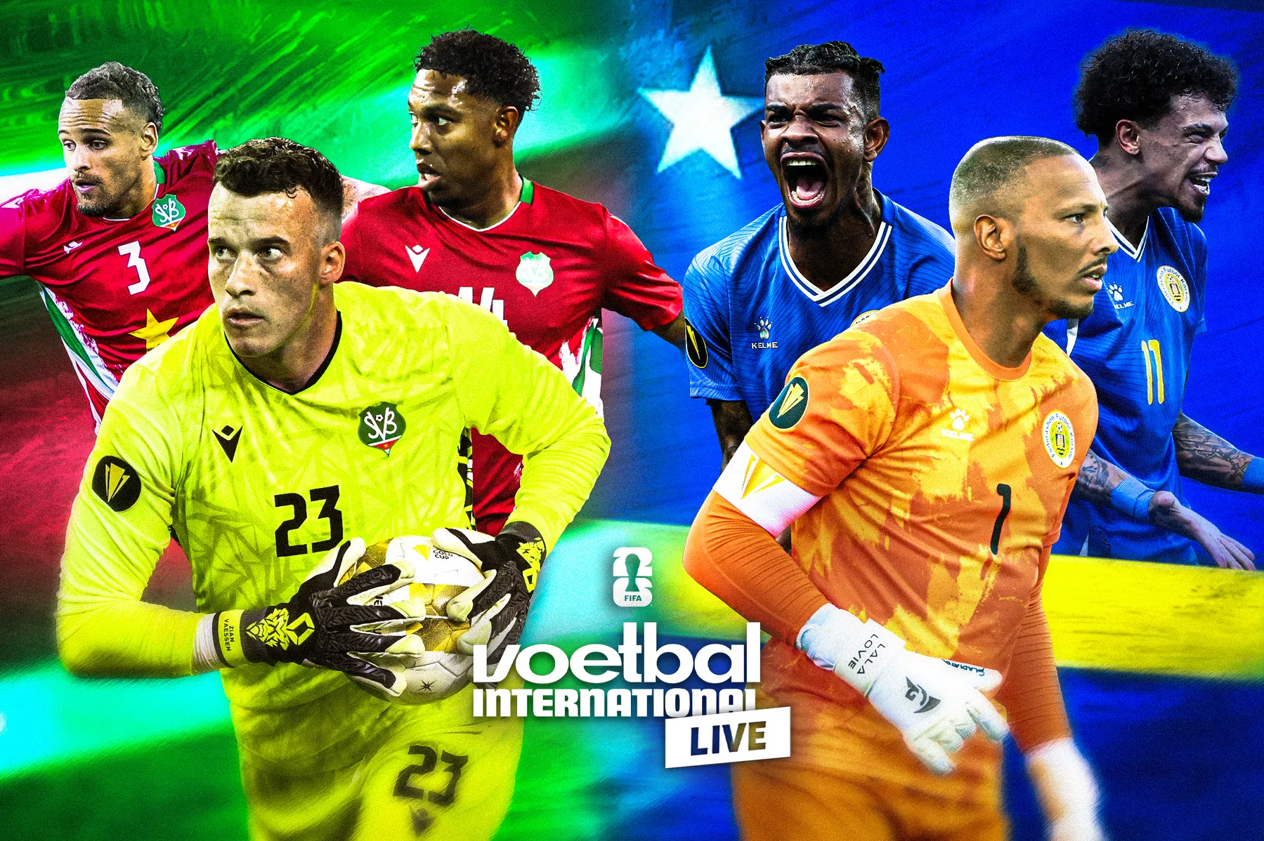 Teruglezen: de krankzinnige voetbalnacht van Curaçao en Suriname