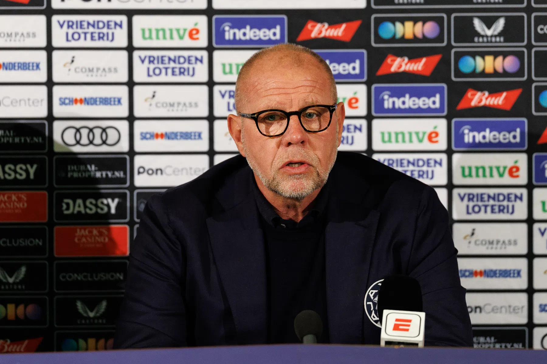 Grim blijft minimaal tot de winterstop trainer van Ajax