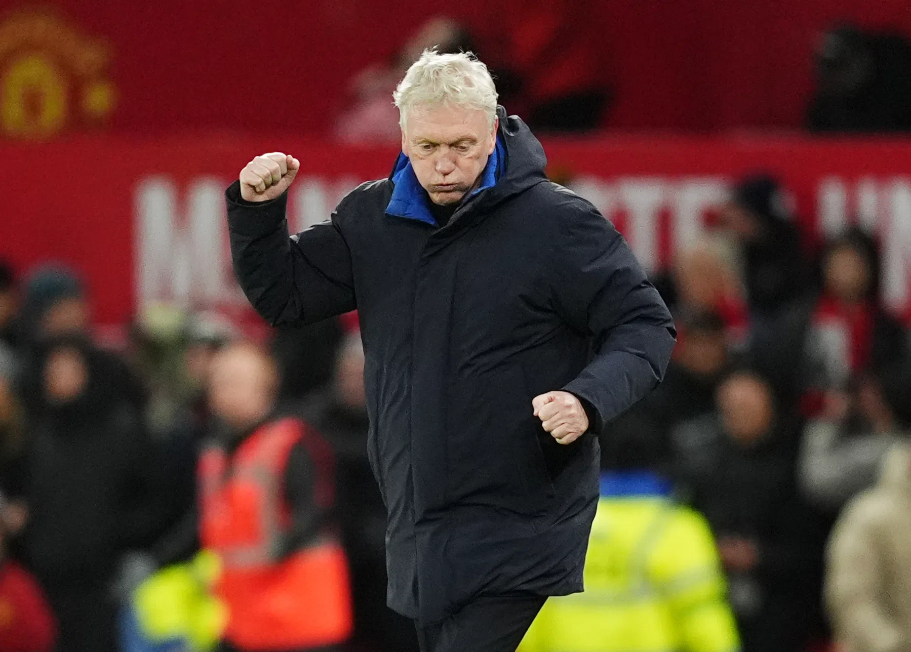 Moyes na bizarre rode kaart: 'Eigenlijk zie ik mijn spelers graag ruziën'
