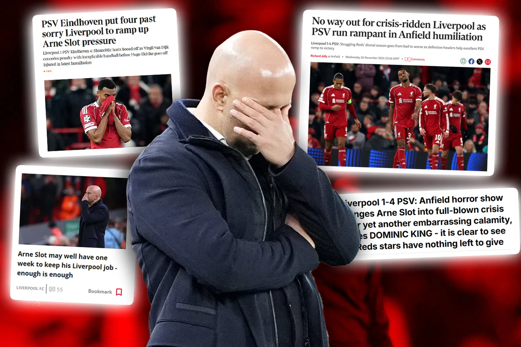 Engelse pers bikkelhard: 'Slot heeft misschien nog één week om baan te redden'