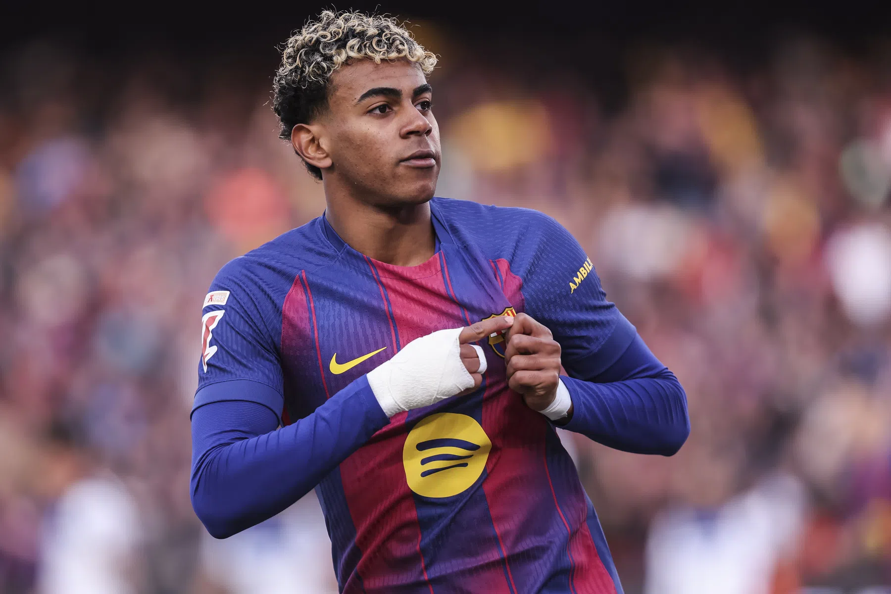 Eerste goal van Lamine Yamal in Camp Nou meteen belangrijk voor Barca