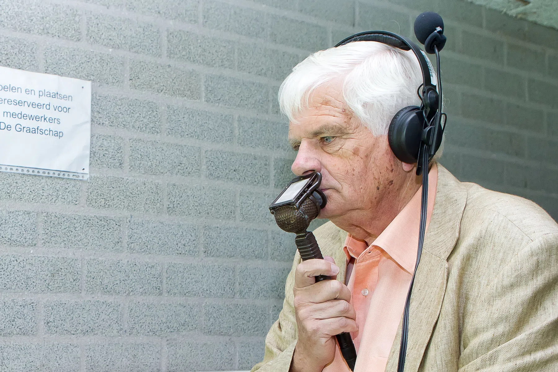 Toen Theo Reitsma afzwaaide bij de NOS: 'Veel gepraat irriteert alleen maar'