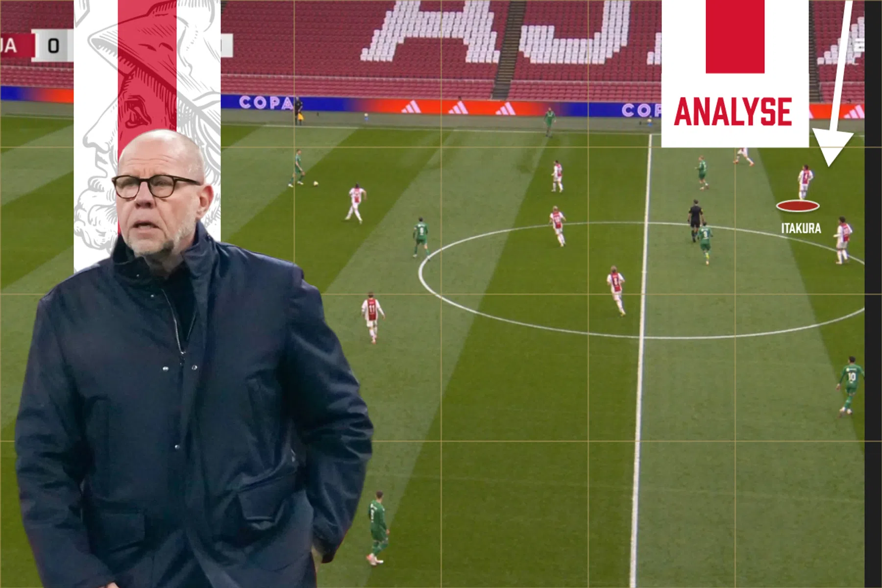 Tactische analyse Ajax - FC Groningen: extra verdediger helpt Mika Godts