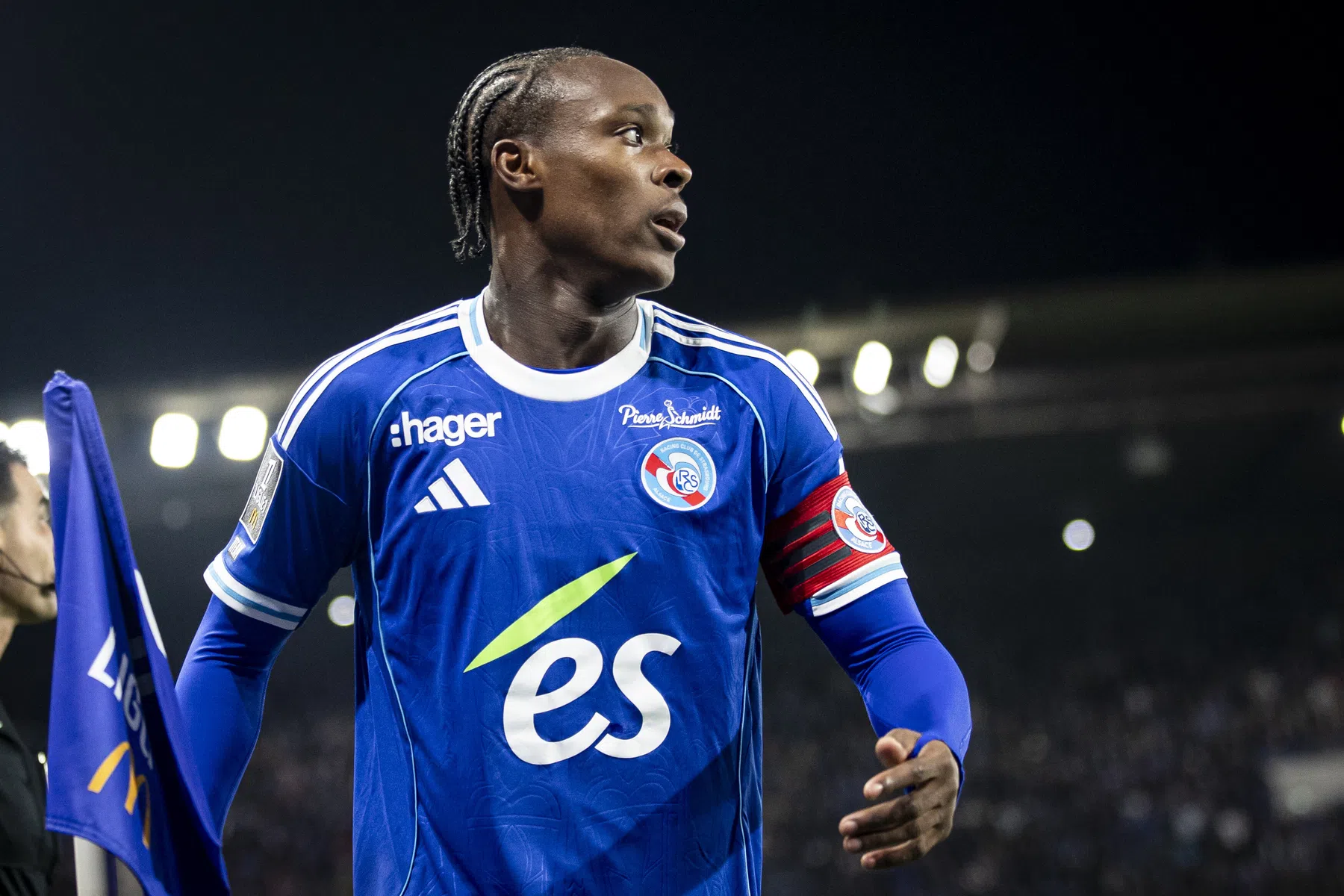 Strasbourg schorst aanvoerder Emegha