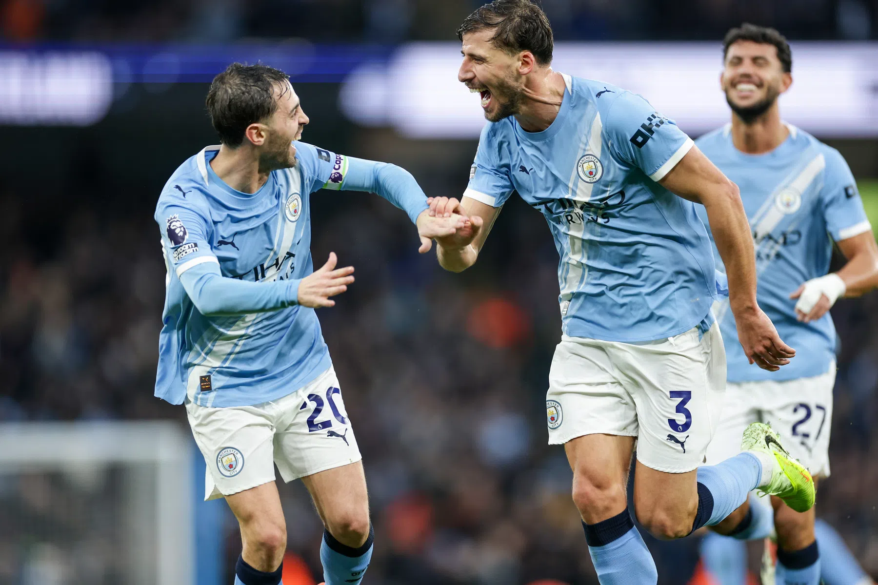Man City loopt in op Arsenal, geweldige cornergoal van Bruno Guimarães