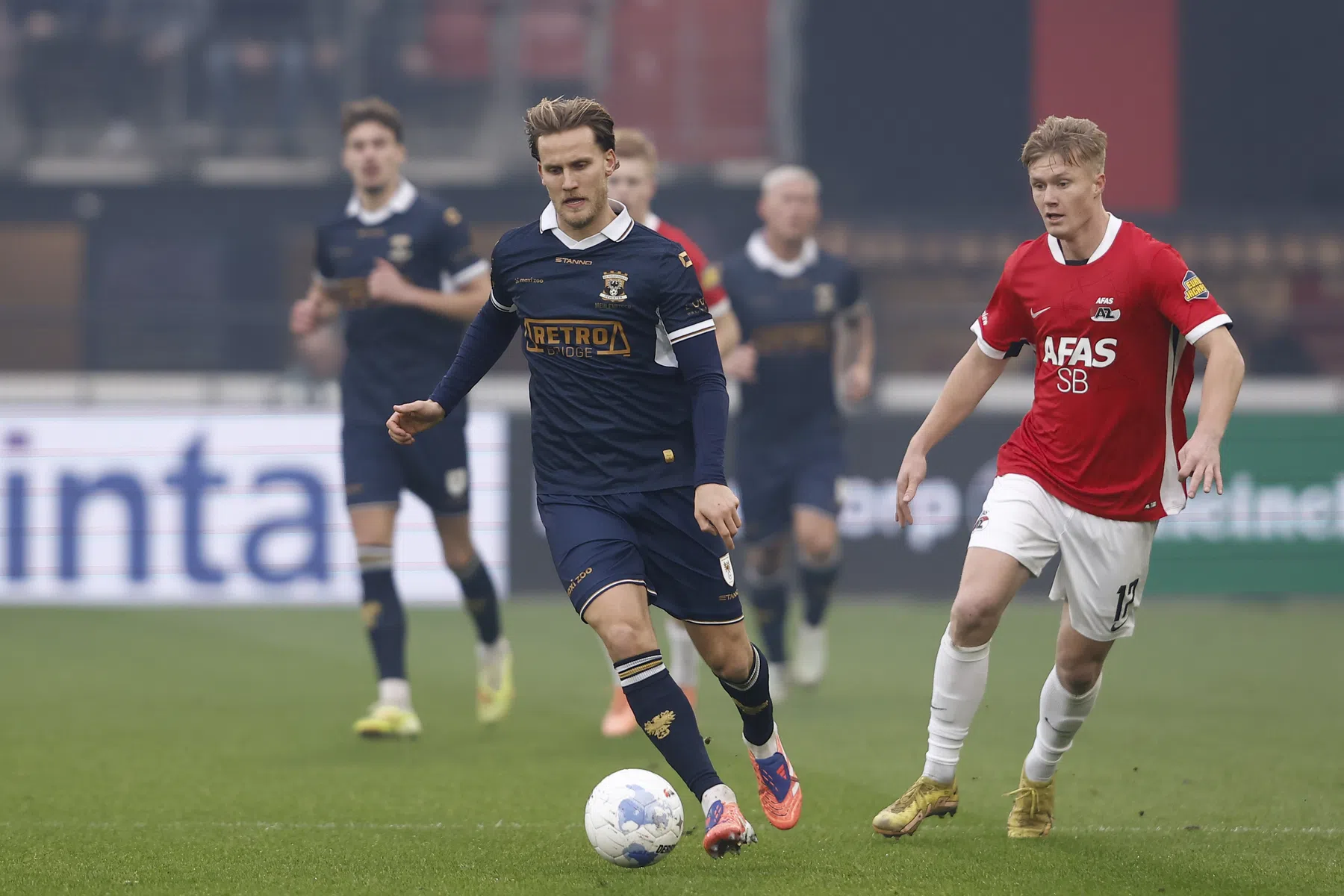 AZ moet na late domper genoegen nemen met gelijkspel tegen Go Ahead