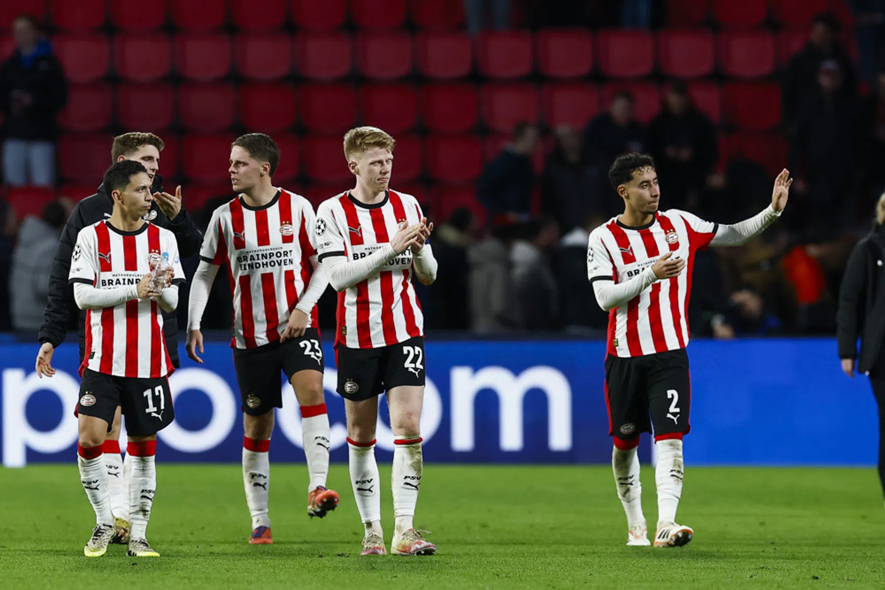 Schade op coëfficiëntenlijst blijft beperkt na nederlaag PSV