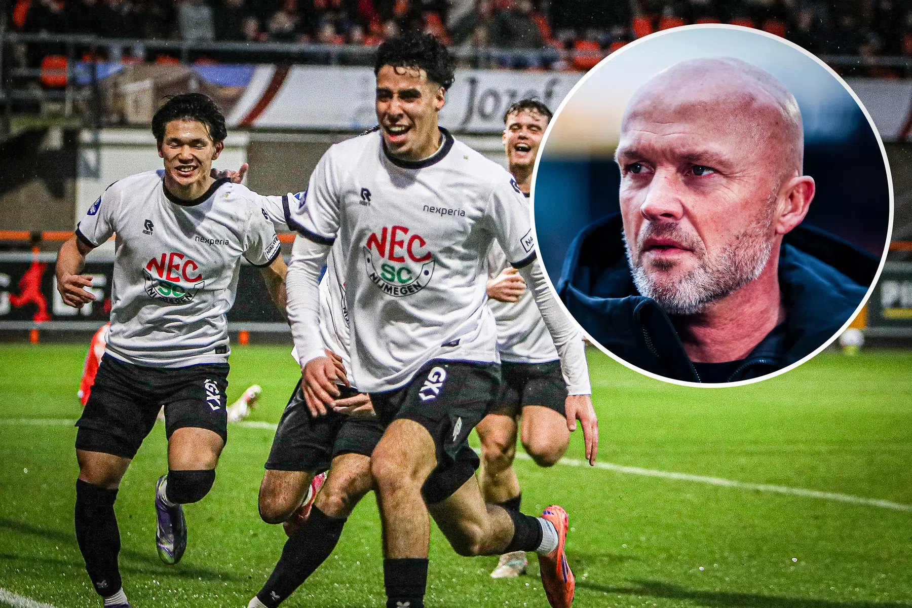 NEC is de koning van het laatste half uur