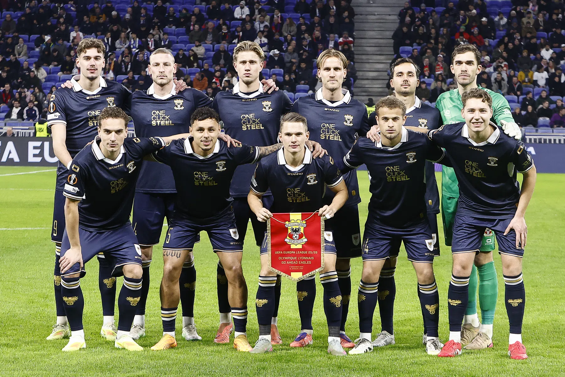 Go Ahead Eagles op Rapport: geen onvoldoendes ondanks nederlaag in Lyon 