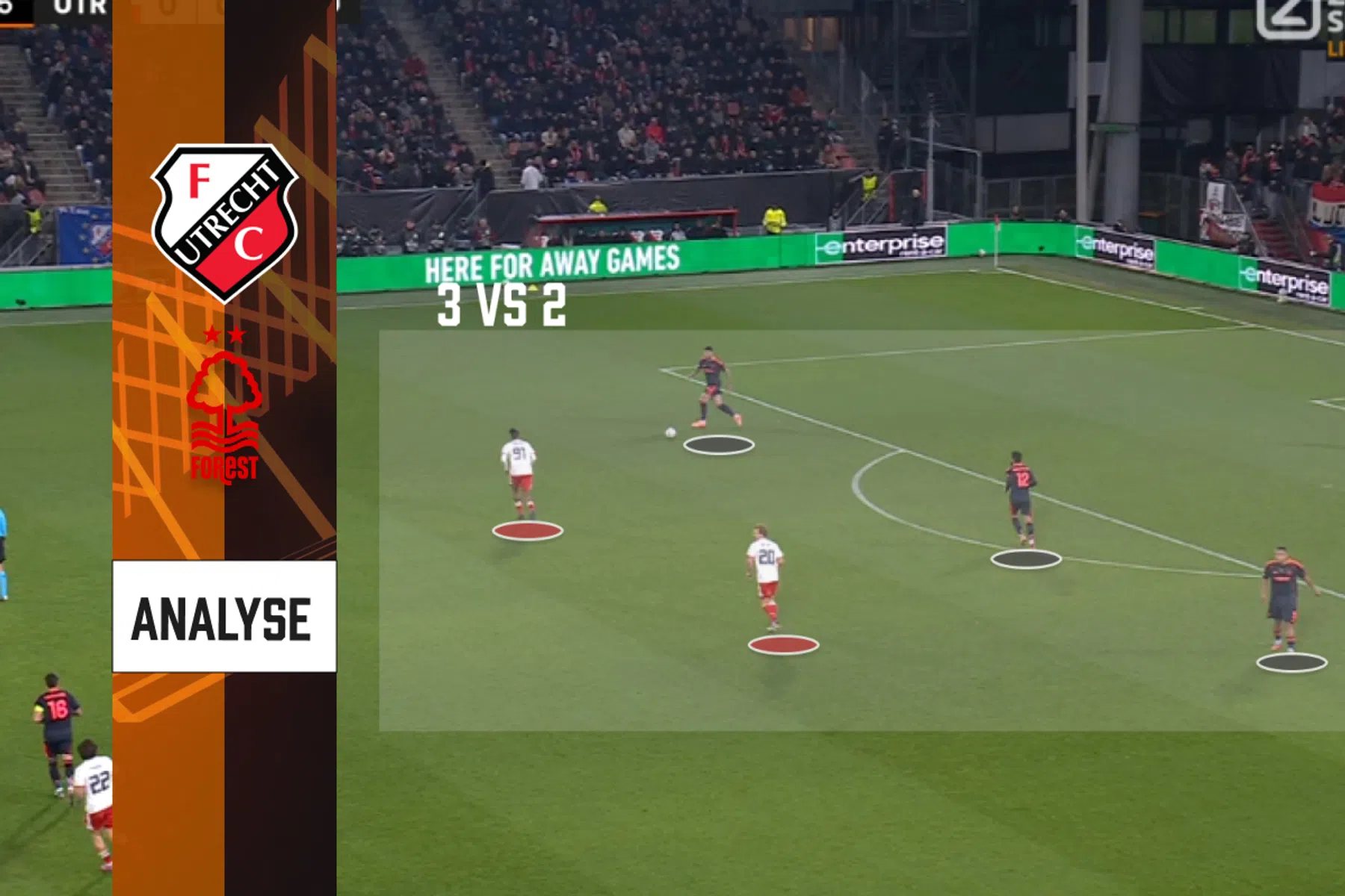 Waarom Utrecht worstelde met de opbouw van Nottingham Forest