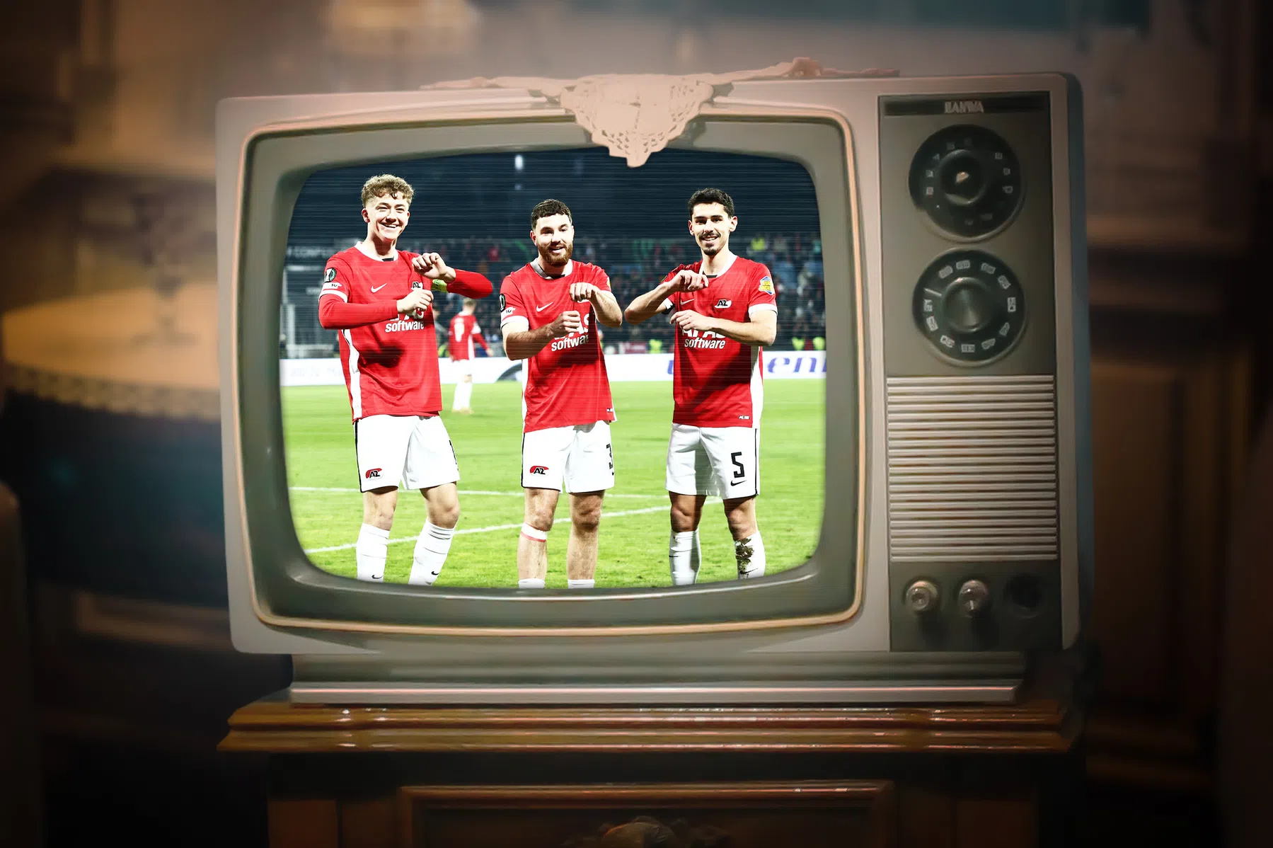 Op deze zender kijk je donderdag naar Conference League-duel AZ - Jagiellonia