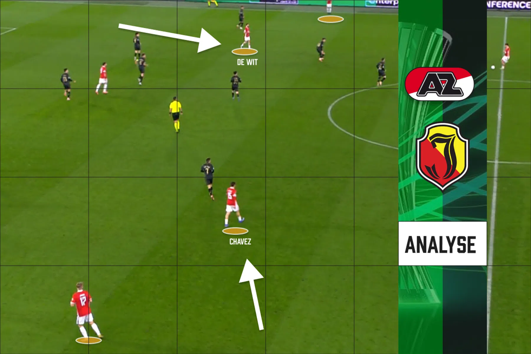 Truc met backs niet genoeg voor AZ