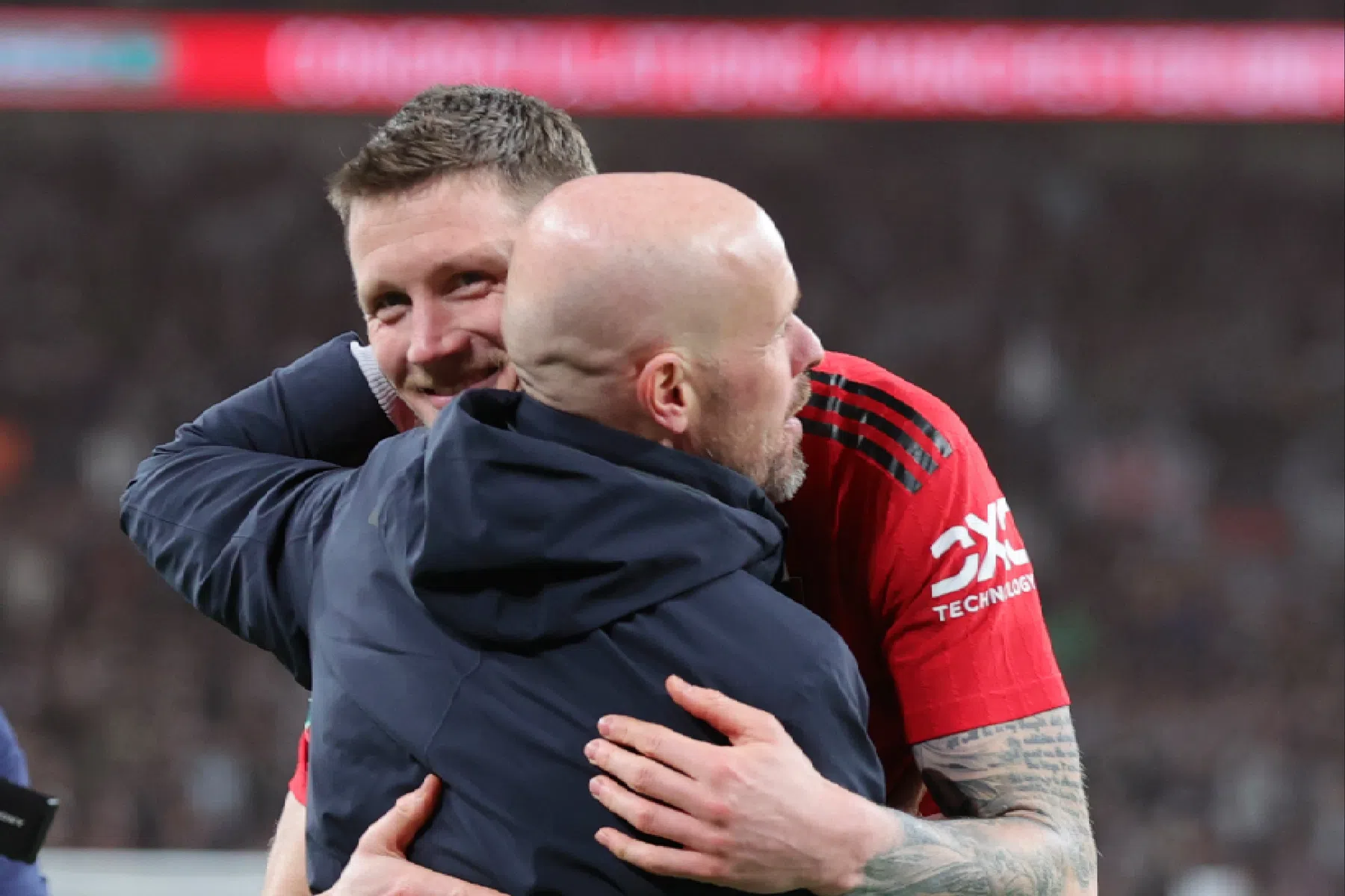 Ten Hag: 'Weghorst kon niet goed koppen, maar wel goed denken'