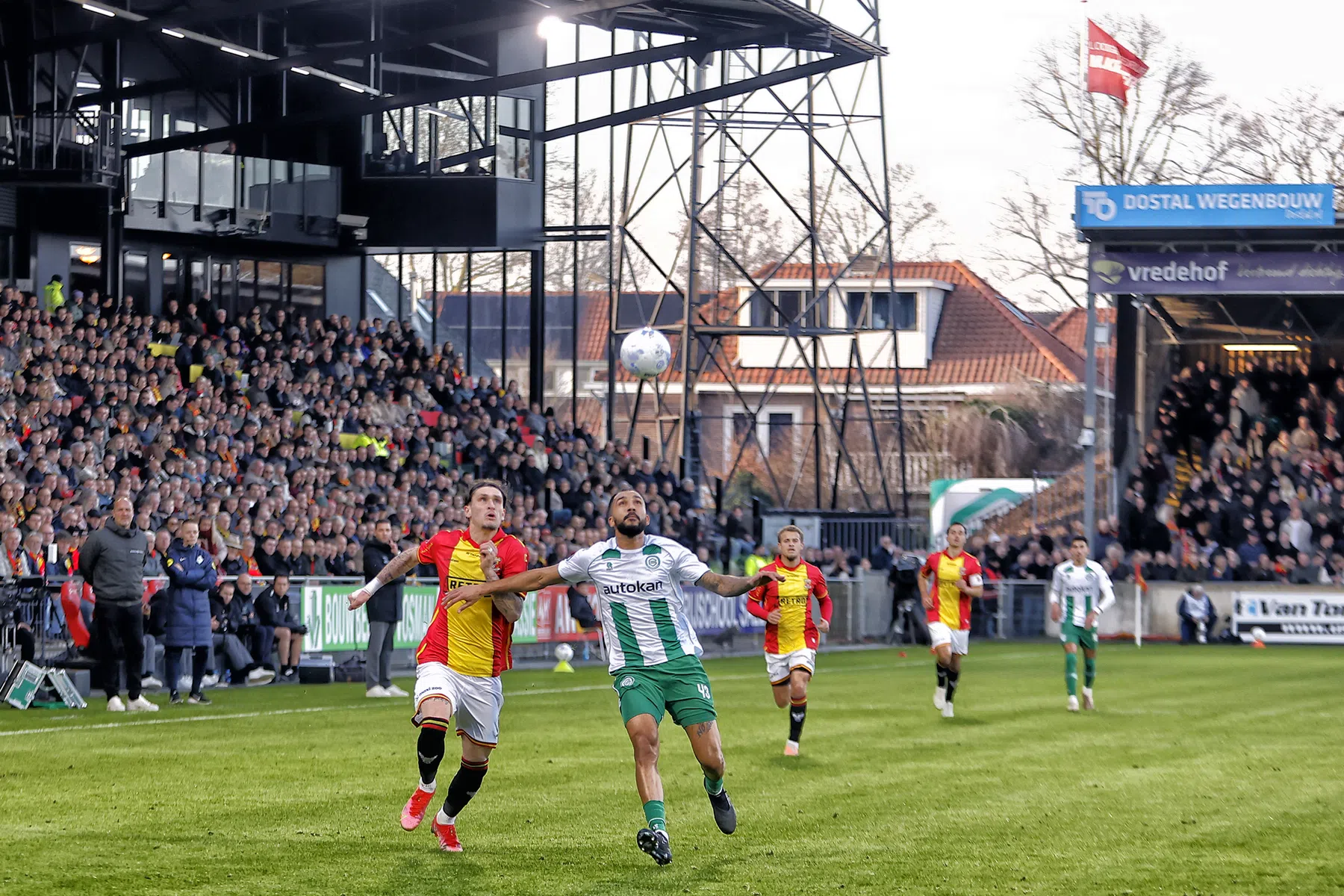 Historisch jaar eindigt voor Go Ahead met moeizaam gelijkspel tegen Groningen
