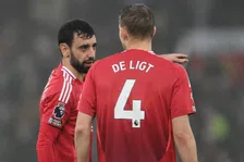 Thumbnail for article: Bruno Fernandes tijdelijk uitgeschakeld, hoop voor De Ligt