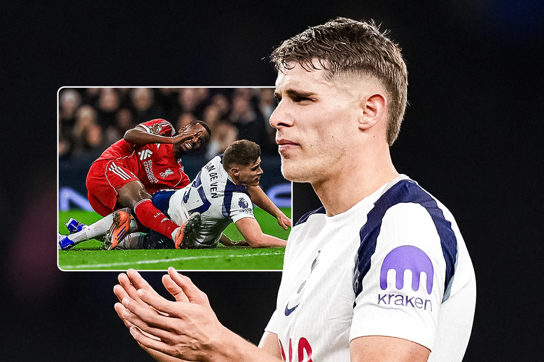 Van de Ven maakte excuses aan Isak