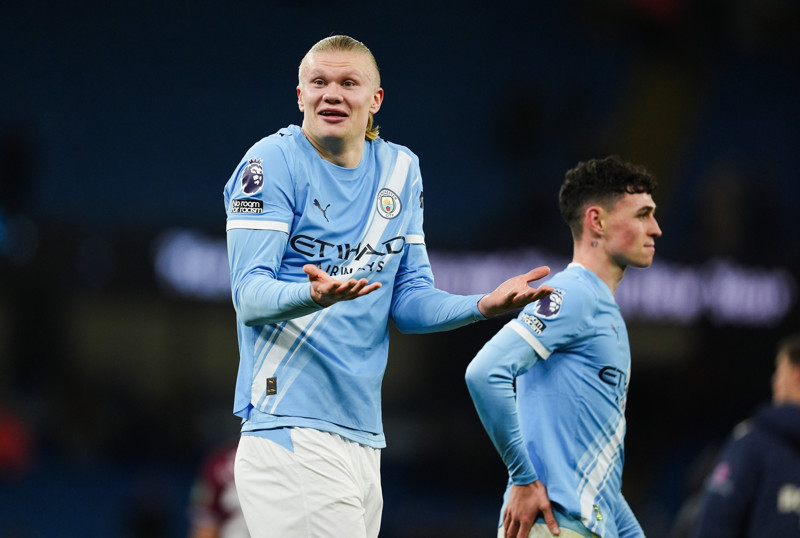 Haaland reageert met weegschaalfoto gevat op Guardiola