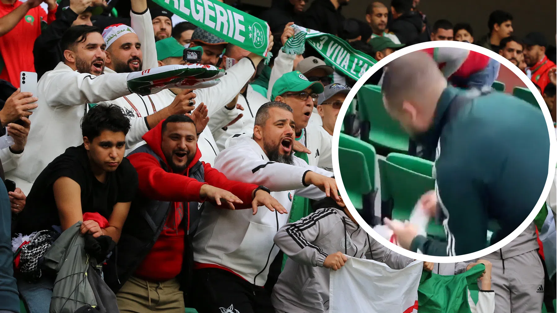Fans op Afrika Cup geven het goede voorbeeld en ruimen stadion op