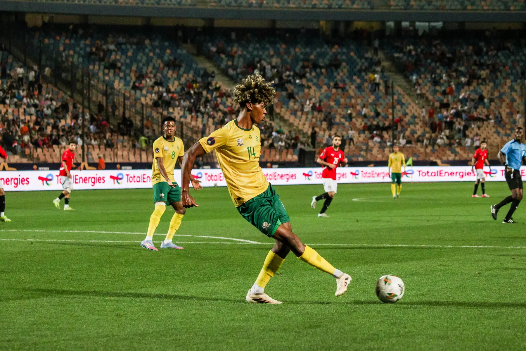 Zuid-Afrika verzekert zich net als Egypte van laatste zestien Afrika Cup