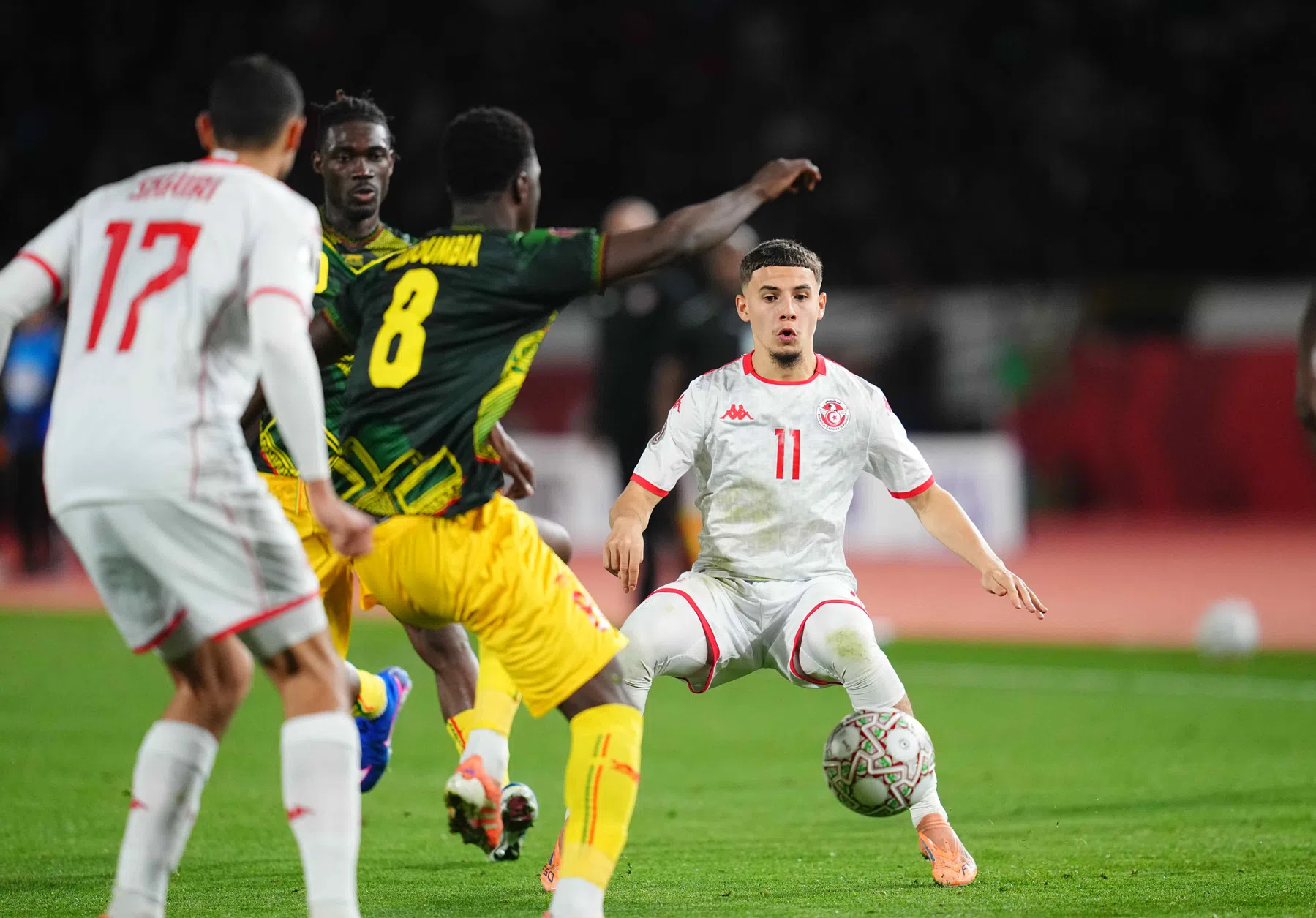 Oranje-opponent Tunesie op pijnlijke wijze ten onder op Afrika Cup