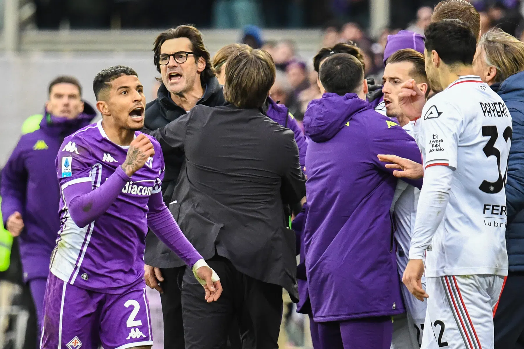 Inter herovert koppositie in Serie A, Fiorentina van laatste plek af