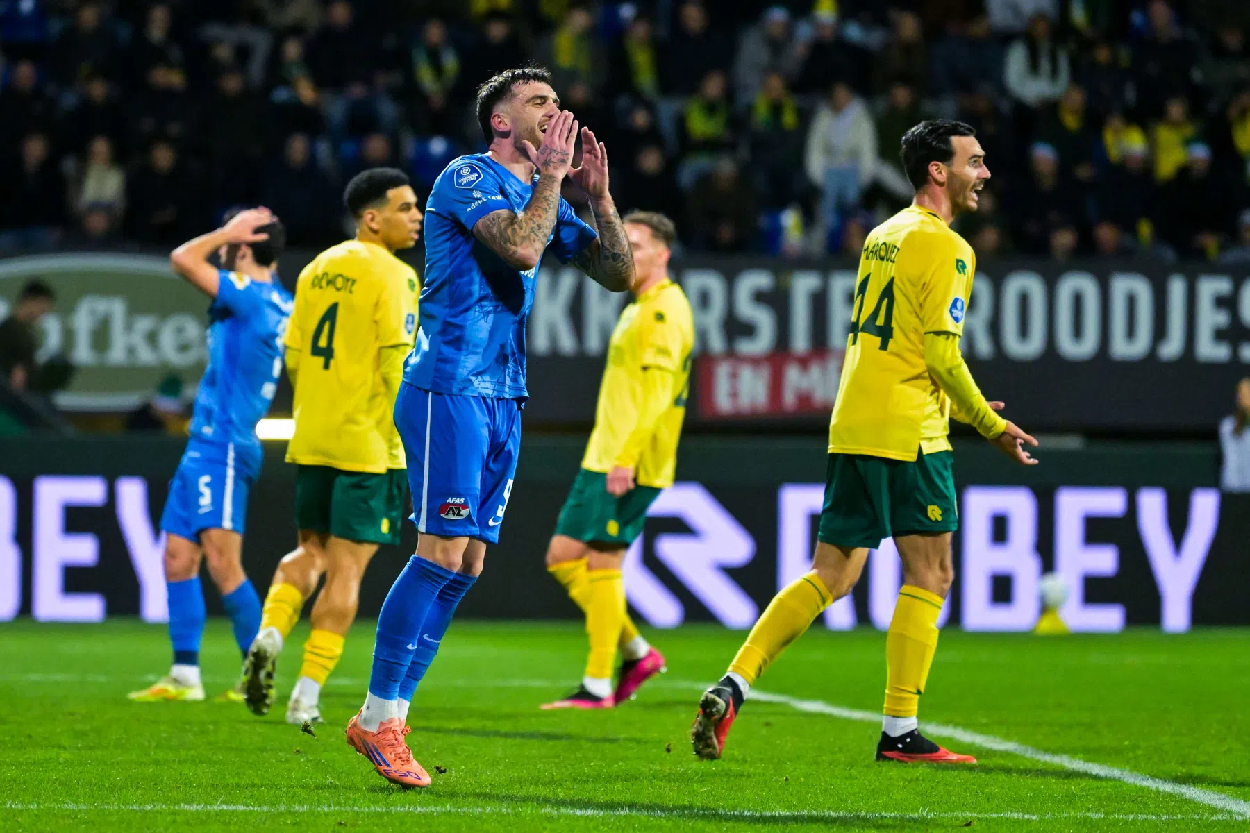 Strafschoppenregen bij AZ, de latrelatie van Excelsior en meer stats